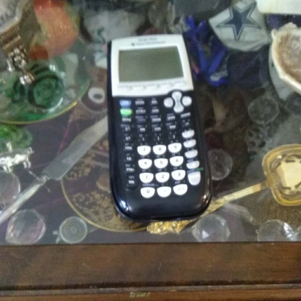 Texas Instruments calculator.w